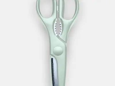 TROJKA Household scissors Low-poly 3D model