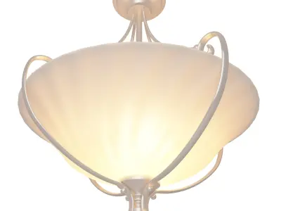 Classic Pendant Chandelier 3D model