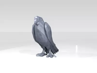 Parrot Low Poligonal 3D model