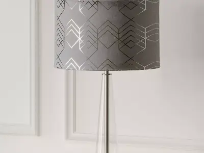 Geo Shade Modern Table Lamp 3D model