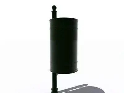 trash bin 3 3D model