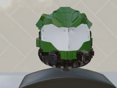 Power-Helmet 3D model