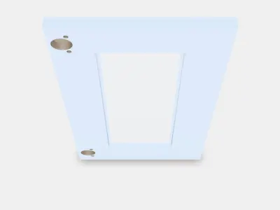 AXSTAD Glass by 5 Low-poly 3D model