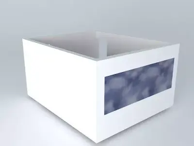 sofiaorkut box with window Free 3D model
