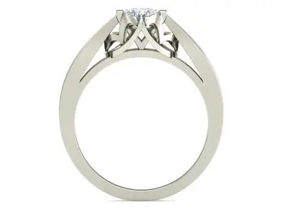 Women Ring  Render 3dm STL OBJ FBX Details 3D print model 242