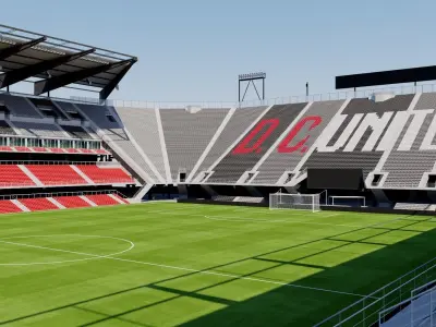 Audi Field - Washington DC - USA 3D model