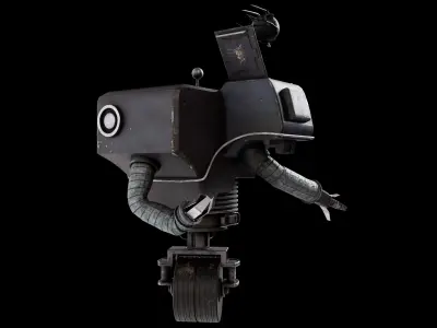 Yes Man Rigged Conceptual Model 3D model