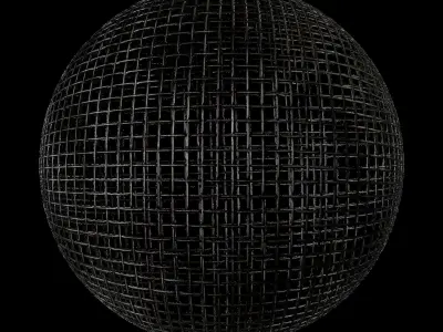 Sci-fi tech wall moduls rusty metal grid Texture