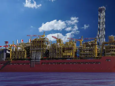 Shell prelude FLNG 