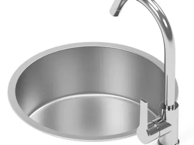 SMEG kitchen sink VFU43SFR 3D model