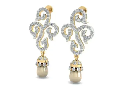 earring 3D print model