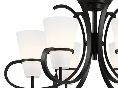 733067 Fiacolla Lightstar Chandelier 3D model