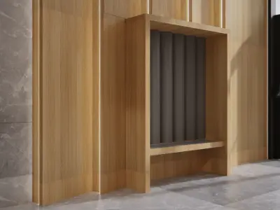 Entrance and Office Design 3D model