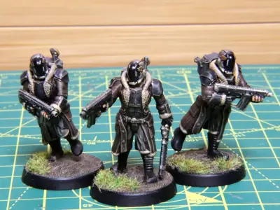 Lucian Balckguard - Troopers 3D print model