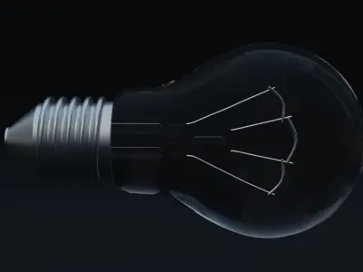 Bulb Lamp 3D model