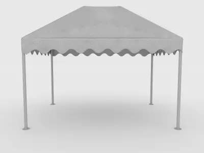 Gazebo Tent 10 250 cm X 350 cm 3D model