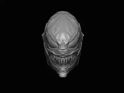 Venom wraith hand puppet model 3D model