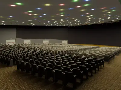 3d model Auditorium MICO  3D model