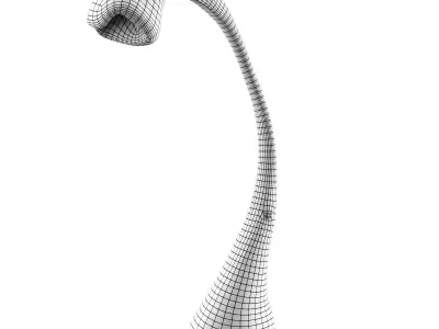 Dune Light Sculpture Low-poly 3D model