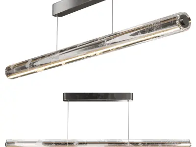 Lampatron WILNER LONG pendant light 3D model