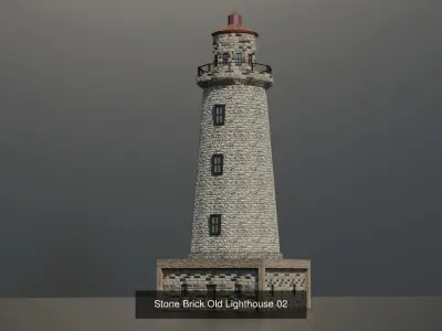 Lighthouse Packs Low Poly 3D Model