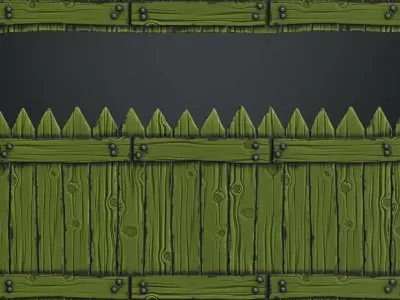 Antique High-Gloss Parquet Floor PBR Seamless Texture 3