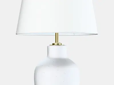 BLIDVADER table lamp Low-poly 3D model