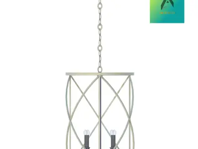 pendant lamp luster armani design  3D print model