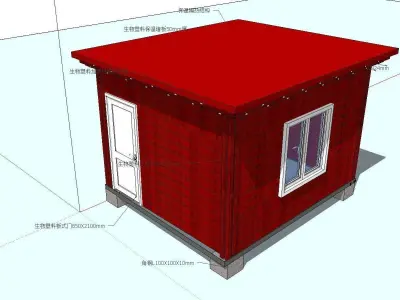 Creative Design-Holiday Cabin-0151 3D model