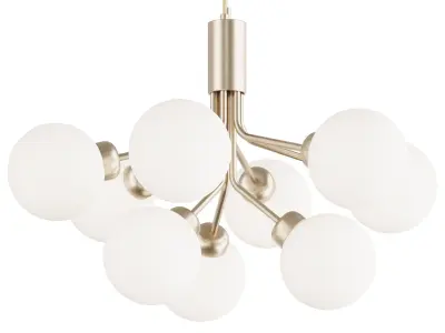NUURA APIALES 9 CHANDELIER 3D model