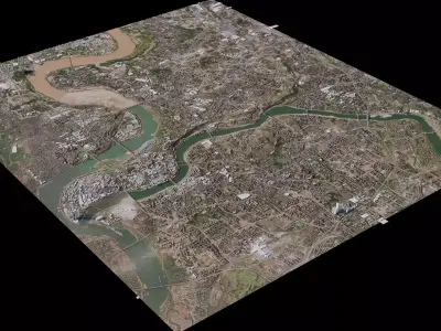 Chongqing - China 3D model