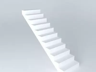 Stairs set of Free 3D model