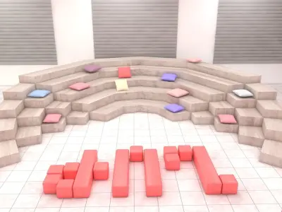 innovation hub 3D model