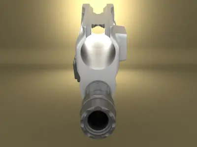Airsoft SureFire 618FGA Light Hollow body 3D print model