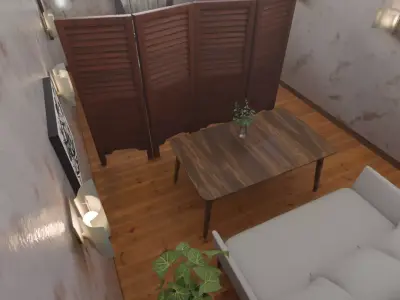 Esthetic Massage Room 3D model