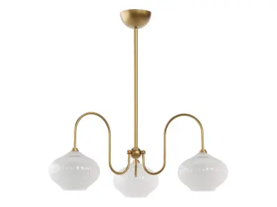 Birchly Chandelier 3D model