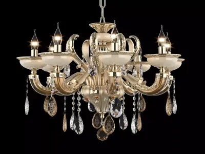 MD 89376-8 Osgona Chandelier 3D model