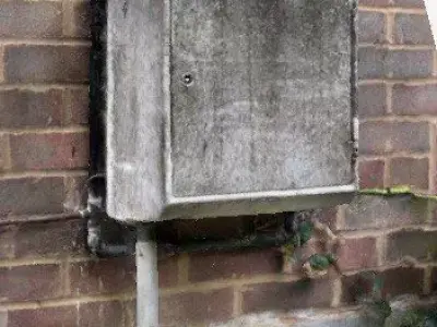 Outside Weathered Electrical box 3D model