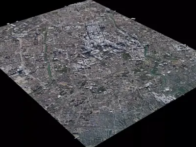 Chengdu - China 3D model