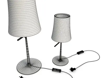 Birdie Table Lamp Foscarini 3D model