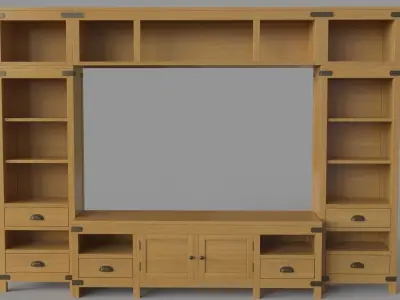 Entertainment Center 3D model