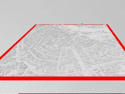 Amsterdam 3D print in parts 3D print model  3D print model