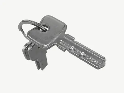 computer key set 3D model