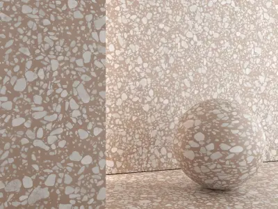 Terrazzo Material and Tile - Set 07 Texture