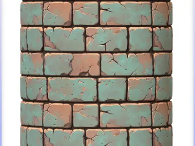 Stylized Wall Seamless Texture Texture 36