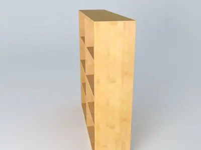 Shelf Cabinet DOORS HREG4FP 12 12 BRW Milano Oak 3D model