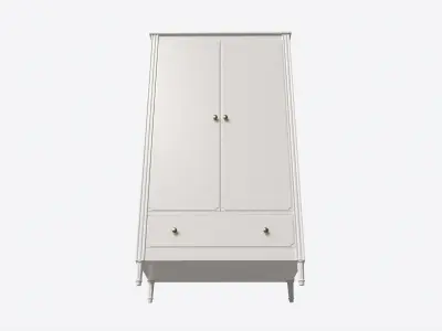 Ellipse Elit 2-door Wardrobe 3D model