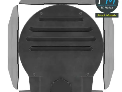 Stage light 1 3D model