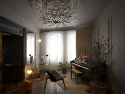 Romantic Room  3D model
