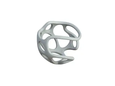 SciFi Cube Object No 41299 Low Poly Shape Texture